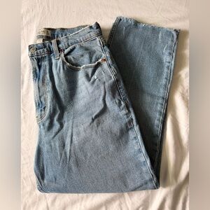 Abercrombie & Fitch Medium Blue Denim Jeans Curve Love